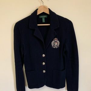 RARE VINTAGE Ralph Lauren 100% Cotton Blazer